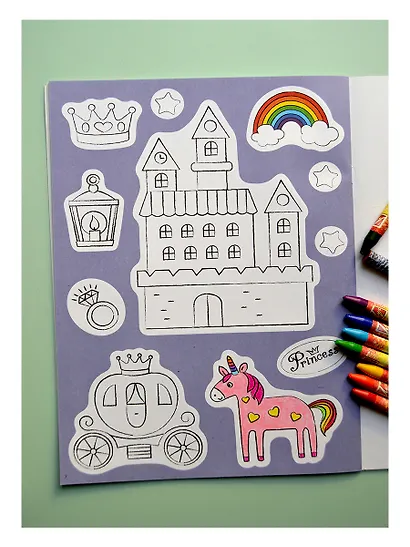 Активити-наклейки для девочек - фото 6