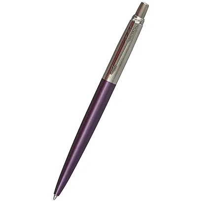 Ручка шариковая Parker, Jotter Victoria Violet CT, подарочная синяя - фото 1