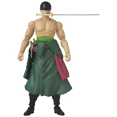 Экшн-фигурка Bandai Ван Пис Зоро Трехмечевой стиль (17см) (67778) - фото 7