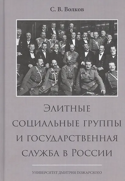 Элитные социальные группы и государственная служба в России - фото 1