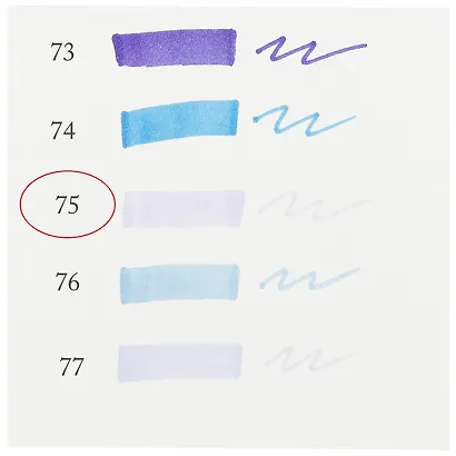 Маркер художественный "Сонет" пастельно-сирен., двухсторон., тонк. и широк.долото, Сонет - фото 3