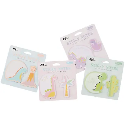 Закладки самоклеящиеся 2*40л "Дино" - фото 5