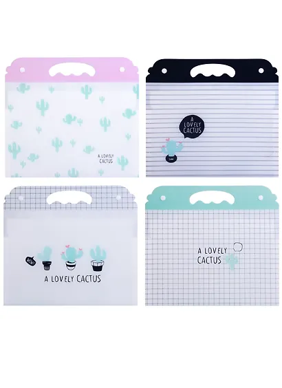 Папка-портфель А4 8 отделений "A Lovely Cactus" - фото 5