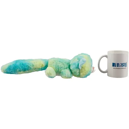 Мягкая игрушка Котик радужный 38см, в асс., - фото 3