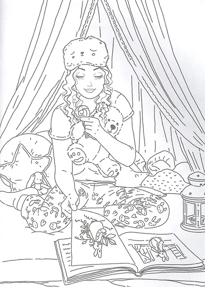 Раскраска для девочек. 100% стильная - фото 2