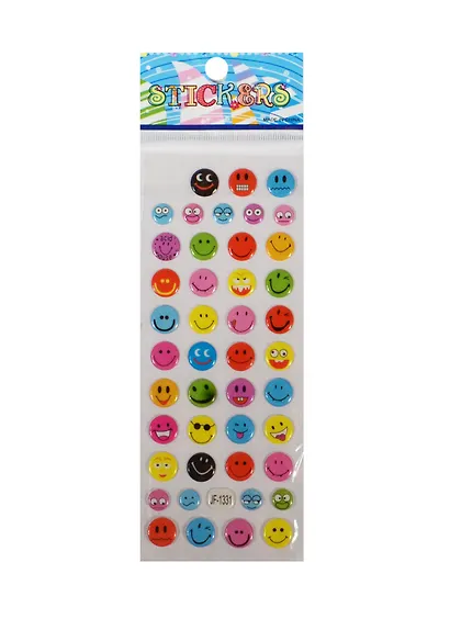 Наклейки разные смайлы (JF-1331) (11098000) - фото 1