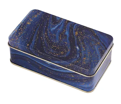 Шкатулка Мрамор (прямоугольная) (металл) (12х6) - фото 6