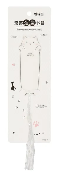 Закладка для книг пластиковая "Милаши", с кисточкой, ассорти - фото 7