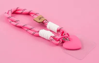 Шнурок-подвеска для телефона «Сердечко» - фото 3