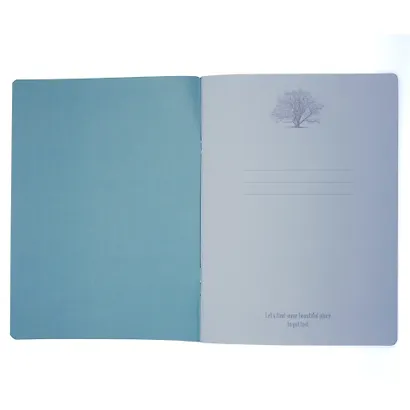 Тетрадь А4 40 листов, клетка, "Floreale. Smoky Sky" - фото 4