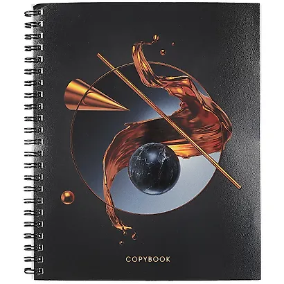 Тетрадь в клетку Listoff, "Геометрические метаморфозы", 96 листов, в ассортименте - фото 3