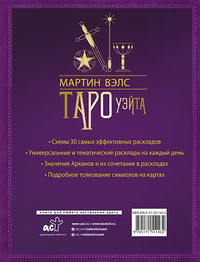Таро Уэйта. 30 лучших раскладов для ответа на любой вопрос - фото 2