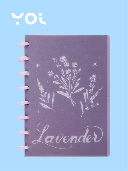 Тетрадь общая «Lavender» в ассортименте, 80 листов в клетку, А5 - Yoi - фото 2
