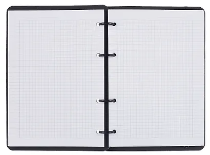 Тетрадь 120л кл. "Beauty", цветы, на кольцах, тиснение золотой фольгой, вертикальная резинка, обложка кожзам - фото 2