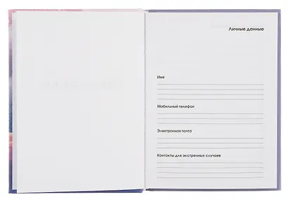 Ежедневник недат. А6 112л "Восход" 7БЦ, тисн.фольгой, микротекстур, офсет - фото 3