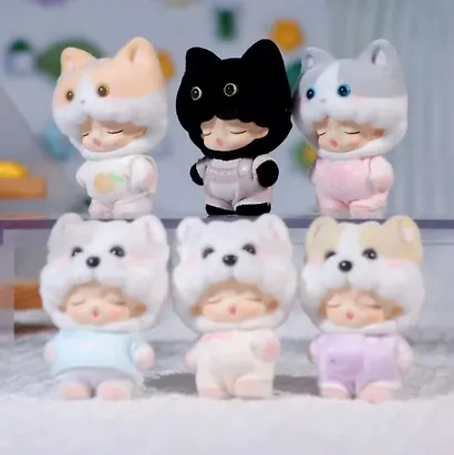 Коллекционная фигурка Милые питомцы YUMO, 7см, 12-Jotoys-05, Blind Box, Jotoys 15+ - фото 3