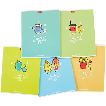 Тетрадь в клетку Hatber, "Вкусная дружба", 48 листов, в ассортименте - фото 7