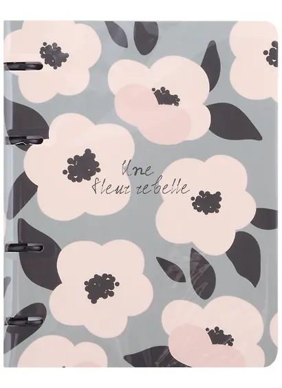 Тетрадь на кольцах в клетку Be Smart, Pretty, 120 листов, голубая - фото 1