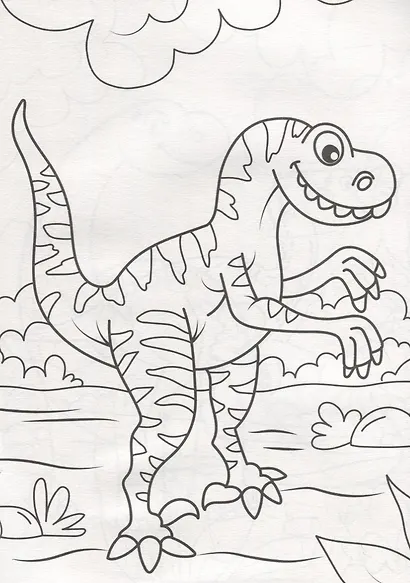 Доисторическая раскраска - фото 5