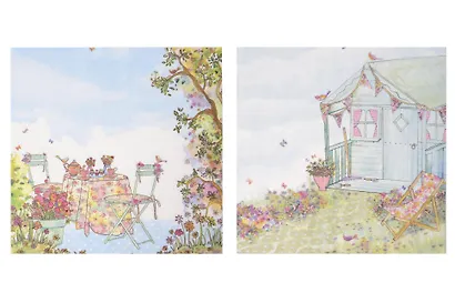 Набор для творчества,Салфетки для декупажа, Летний дом - 2 шт. - фото 1