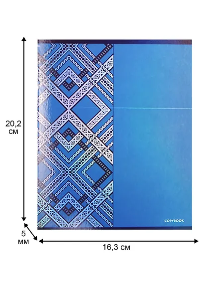 Тетрадь в клетку Unnika, "Блеск (орнамент)", 48 листов, в ассортименте - фото 3