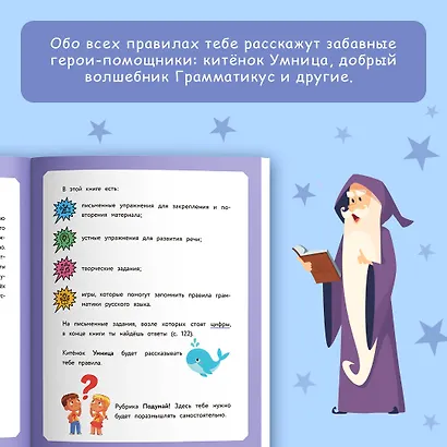 Русский язык. Визуальная грамматика для школьников - фото 6