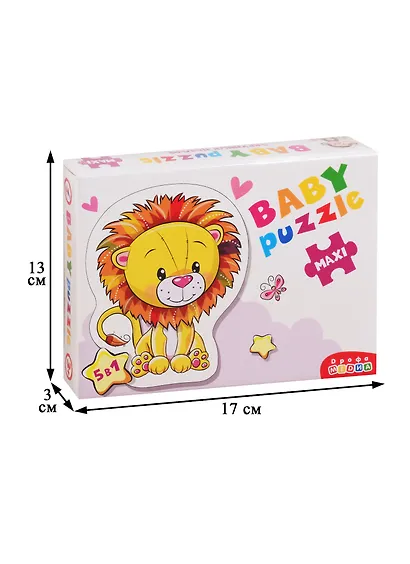 Пазл Дрофа-Медиа Baby Puzzle. Веселый зоопарк - фото 2