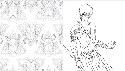 Я люблю раскрашивать мангу - фото 5