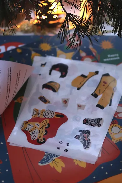 Дед Мороз не так прост. Адвент-плакат - фото 10