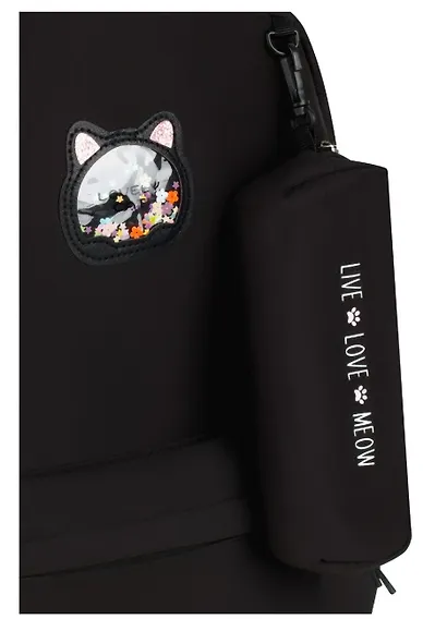 Рюкзак "Shiny" 1 отд., 43*30*13см, уплотн. спинка, в комплекте пенал - фото 5