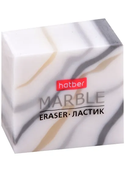 Ластик «Marble», Hatber, в ассортименте - фото 1