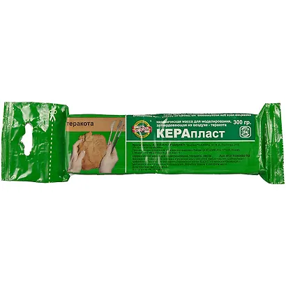 Паста для моделирования Kera, 300 грамм, терракотовая - фото 1