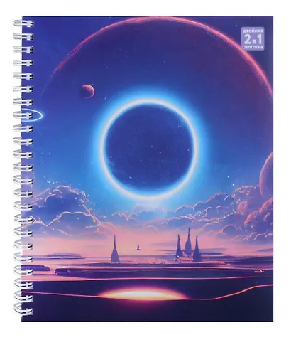 Тетрадь в клетку Listoff, "Космос", 96 листов, в ассортименте - фото 4