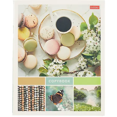 Тетрадь в клетку Hatber, "Нежные моменты", А5, 60 листов, в ассортименте - фото 1