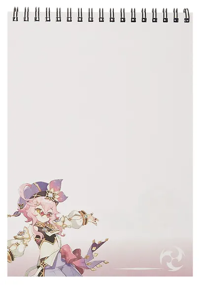 Геншин. Творческий блокнот cо стикерами A5. Избранный Странник - фото 8