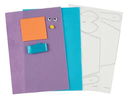 Набор для творчества, HOBBY TIME, Шьем из фетра. Кукольный театр своими руками Зайчик - фото 3