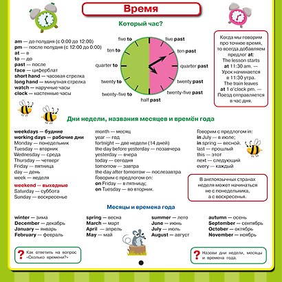 Английский язык. Все обучающие плакаты под одной обложкой. 2–4 классы - фото 5