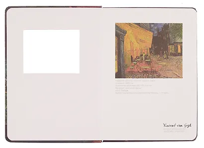 Книга для записей А5 96л кл. "Art galery" 7БЦ, вырубное окно, ассорти - фото 4