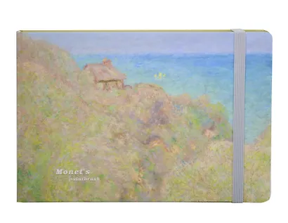 Скетчбук "К.Моне" 130*190, 30 листов, 240г/м2, твердая обложка, в ассортименте - фото 12