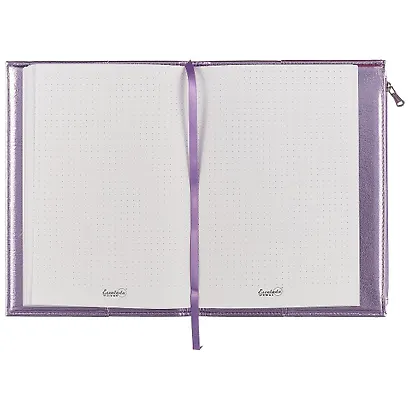 Ежедневник Escalada «Шевро», сиреневый, недатированный, 96 листов, А5 - фото 4