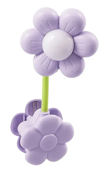 Мини-лампа LED с зажимом Ромашка (пластик) (13,5х5,5) - фото 2