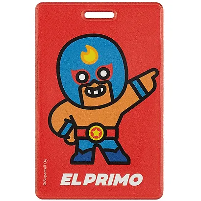 Обложка для проездного "El Primo" 95*65, ПВХ, инд.уп., Brawl Stars - фото 1