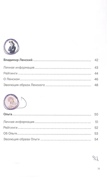 А.С. Пушкин. Евгений Онегин. Краткое содержание. Анкеты и профили героев. Сюжетные и любовные линии - фото 5