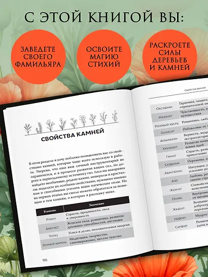 Секреты лесной ведьмы. Фамильяры, магия стихий, растений и камней. - фото 5