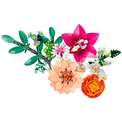 LEGO Botanical Collection: Красивый букет розовых цветов, 749 деталей (10342) - фото 6