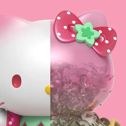 Коллекционная фигурка Mighty Jaxx Hello Kitty Floral Daydream Series (19см) (71167) - фото 8