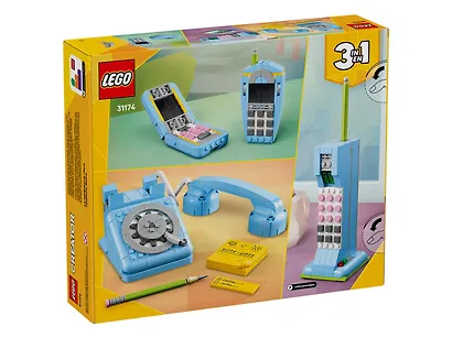 LEGO Creator 3in1: Ретро телефон, 383 детали (31174) - фото 4