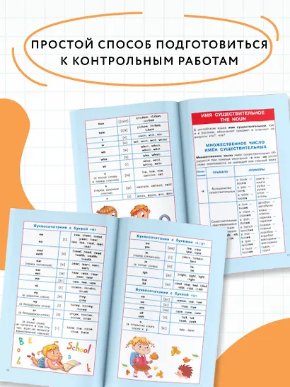 Английский язык. 2-4 классы. Суперсборник шпаргалок - фото 6