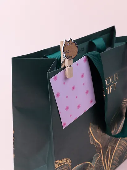 Прищепки декоративные с веревкой "Пушистики" - фото 4