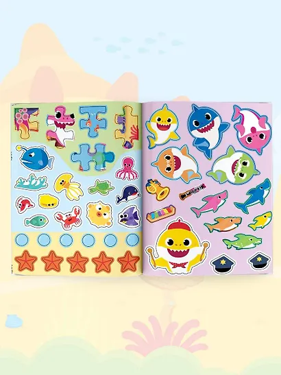 Baby Shark. Играй и раскрашивай - фото 9